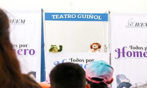 IEEM acerca la democracia a niñas y niños con marionetas
