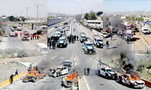 Terror por narcobloqueos paralizan estados del país