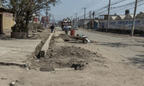 Avanza reconstrucción de la avenida Lombardo Toledano