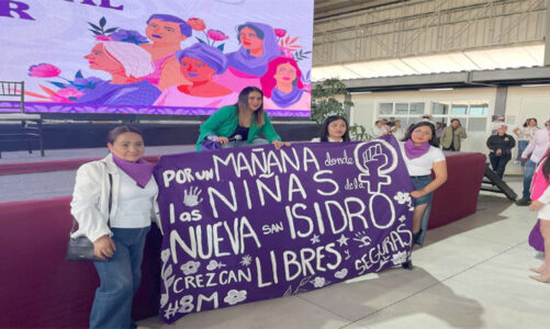 Abigail Sánchez encabeza evento por el Día Internacional de la Mujer en la UNRC de Chalco