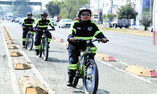 Empieza patrullaje para vigilar ciclovías y garantizar seguridad a usuarios