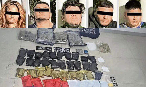 Caen 5 presuntos integrantes del CJNG en Edomex