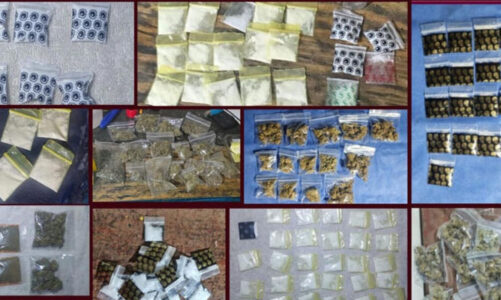 Tras cateos en Mixquiahuala aseguran casi mil dosis de droga