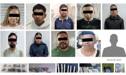 Detenidos por robo de celulares y por posesión de droga