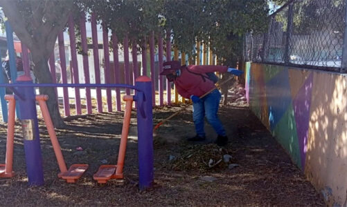 Rescatan espacios públicos en la colonia Niños Héroes 2 de Valle de Chalco