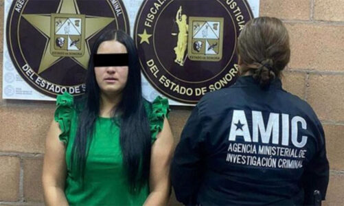 Fiscalía de Sonora detiene a mujer con orden de arresto en EU