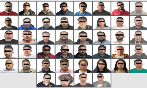 Detenidas 44 personas que se hacían pasar por elementos policiacos en el Edomex