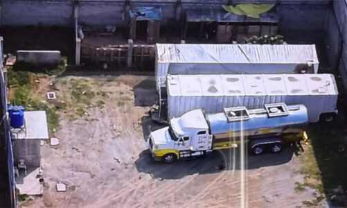 Aseguran predio huachicolero