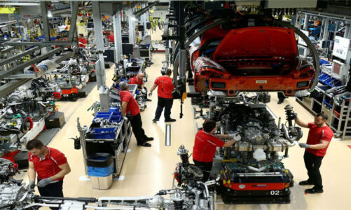 Alemania registra un descenso en la producción industrial