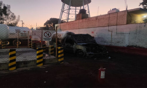 Atienden reporte de explosión en estación de carburación en Chalco