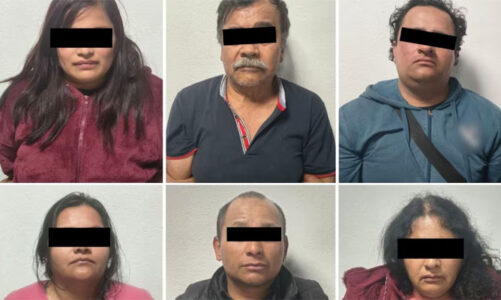 Reporte por violencia familiar termina con seis detenidos