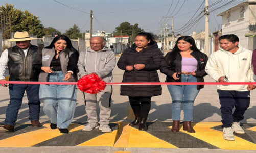 Entregan primera etapa de repavimentación en vialidad clave de San Antonio la Isla