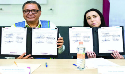 Sella Ricardo Moreno alianza con Danone para rehabilitar espacios públicos