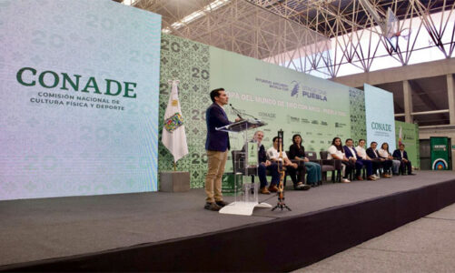 Presentan Gobierno de Puebla y CONADE la Copa del Mundo de Tiro con Arco