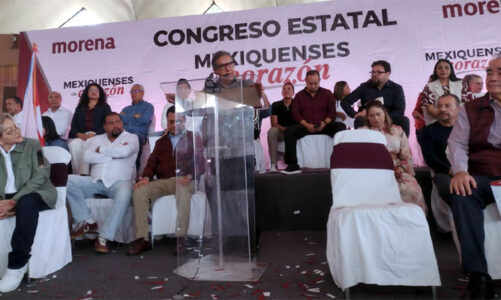 Higinio Martínez pide a dirigencias nacional y estatal respetar espacios de Mexiquenses de Corazón para 2027