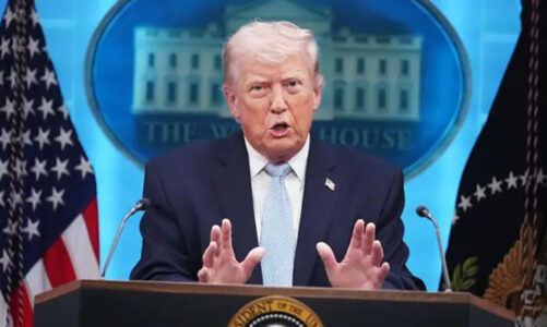 Trump amenaza con aranceles de 50% a países que suministren armas a Irán