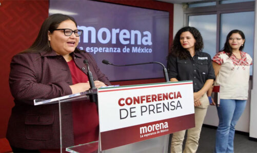 Citlalli Hernández asume la presidencia de comisión de elecciones de Morena