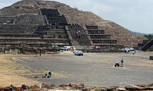 Balacera en las Pirámides de Teotihuacán