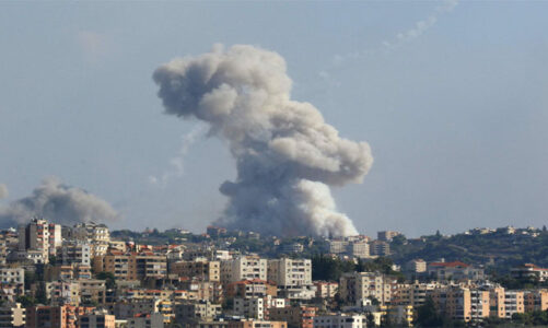 Bombardeos israelíes golpean el Líbano