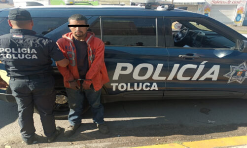 Detienen a presunto responsable de robo de cable