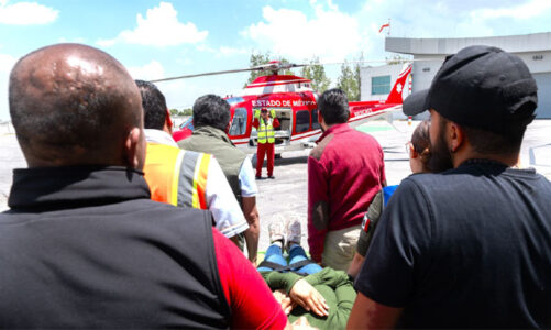 Capacitan a coordinadores del IMSS Bienestar Edoméx en evacuación aeromédica