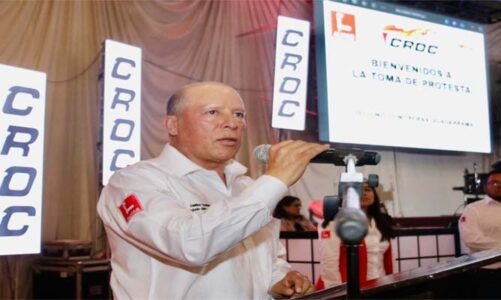 Delfino Contreras asume liderazgo del Sindicato de Trabajadores de las Líneas del Transporte, Sección 91