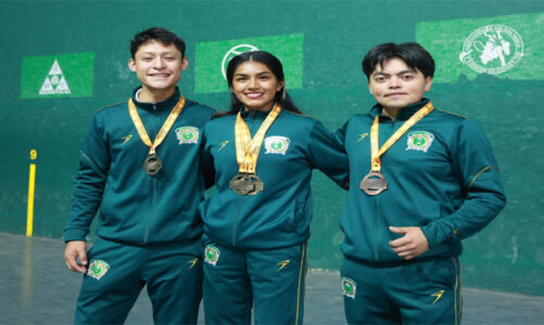 UAEMéx conquista tres medallas en frontón en Nacionales ANUIES