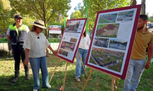 Azucena Cisneros inicia remodelación integral del Deportivo Siervo de la Nación