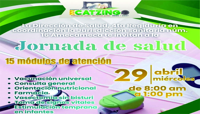 Ofrecen servicios médicos y orientación integral gratuitos