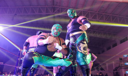 Triunfa la Dinastía Azul en el Templo de la lucha libre