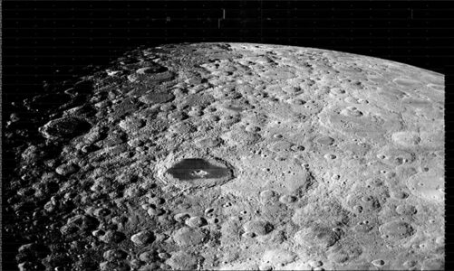NASA revela fotos desde el lado oculto lunar