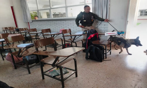 Refuerzan operativo Mochila Segura en escuelas de Edomex