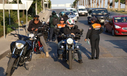 Huixquilucan retira motocicletas de circulación con operativos de movilidad