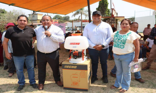 Campesinos y productores de Ozumba reciben apoyo en la 2ª Expo Agropecuaria