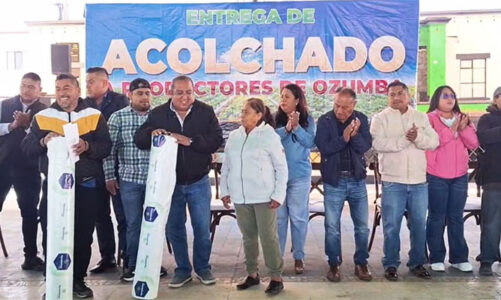 Ricardo Valencia impulsa producción agrícola en Ozumba