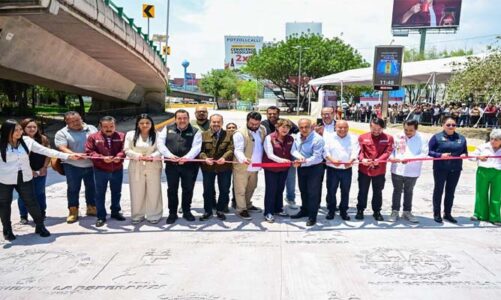 Delfina Gómez entrega de obras en Periférico Norte
