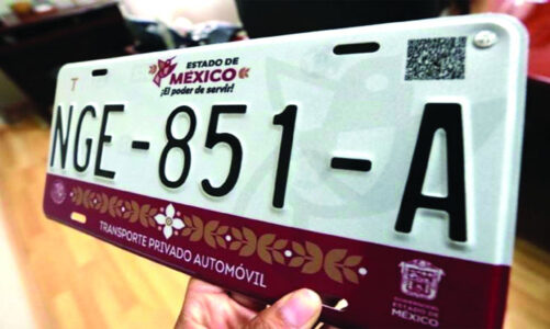 Edoméx renueva placas por región