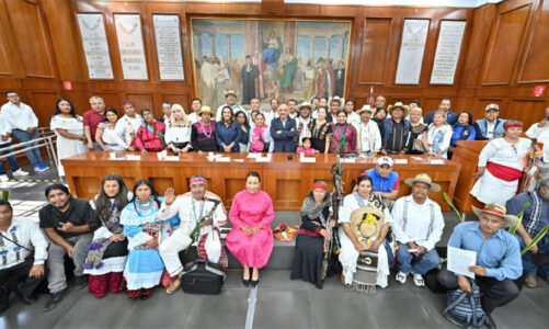 Representantes de pueblos originarios legitiman proceso de consulta a reforma Constitucional
