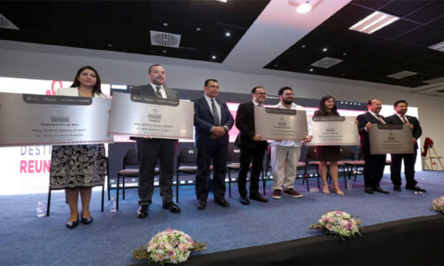 Entrega Edoméx distintivo “Destino de Reuniones” a cinco municipios