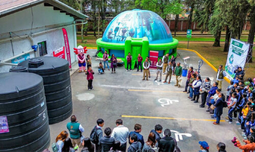 Suman sistemas de Captación de Agua Pluvial instalados en centros deportivos del Edoméx