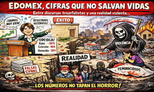 Edomex, entre cifras que no salvan vidas