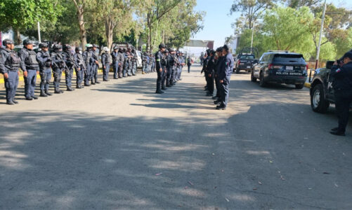 Valle de Chalco refuerza seguridad con operativo del Mando Unificado