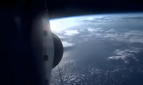 Así se ve la Tierra y el espacio de la misión Artemis II