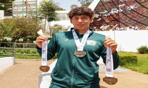 Yael Nava reafirmó su poderío en la natación universitaria nacional