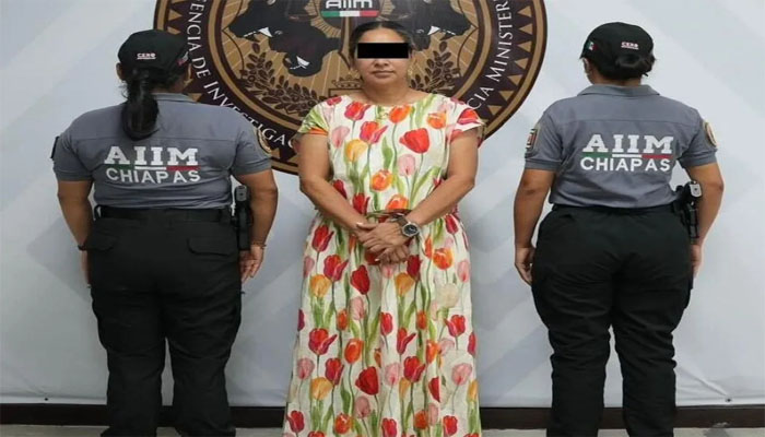 Detienen a Blanca Yaneth “N”, alcaldesa de Jiquipilas por extorsión en Chiapas