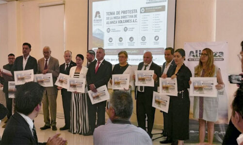 Rinde protesta Alianza por el Desarrollo de la Región de Los Volcanes A.C.