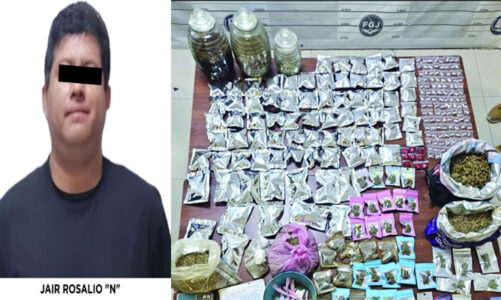 Aseguran predio con narcóticos en Ecatepec