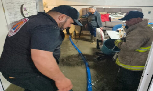 Operativo Tormenta atiende afectaciones en Ecatepec por la intensa lluvia