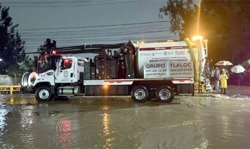 Atienden estragos por lluvias