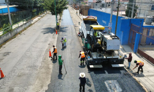 Registra modernización del Paseo Vicente Lombardo Toledano un avance del 60%
